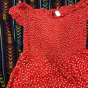 H&M polka dot dress
